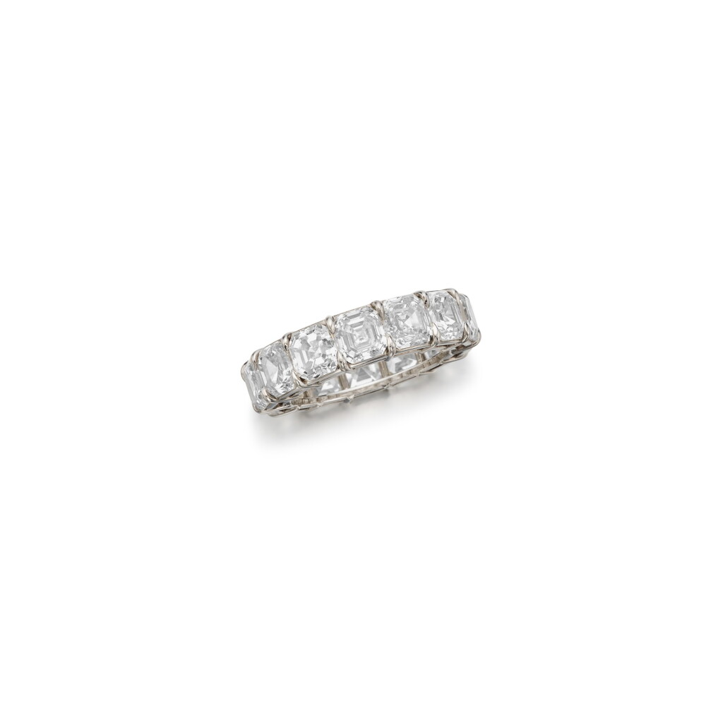 View full screen - View 1 of Lot 441. Diamond Band Ring | Kwiat | 鑽石戒指.