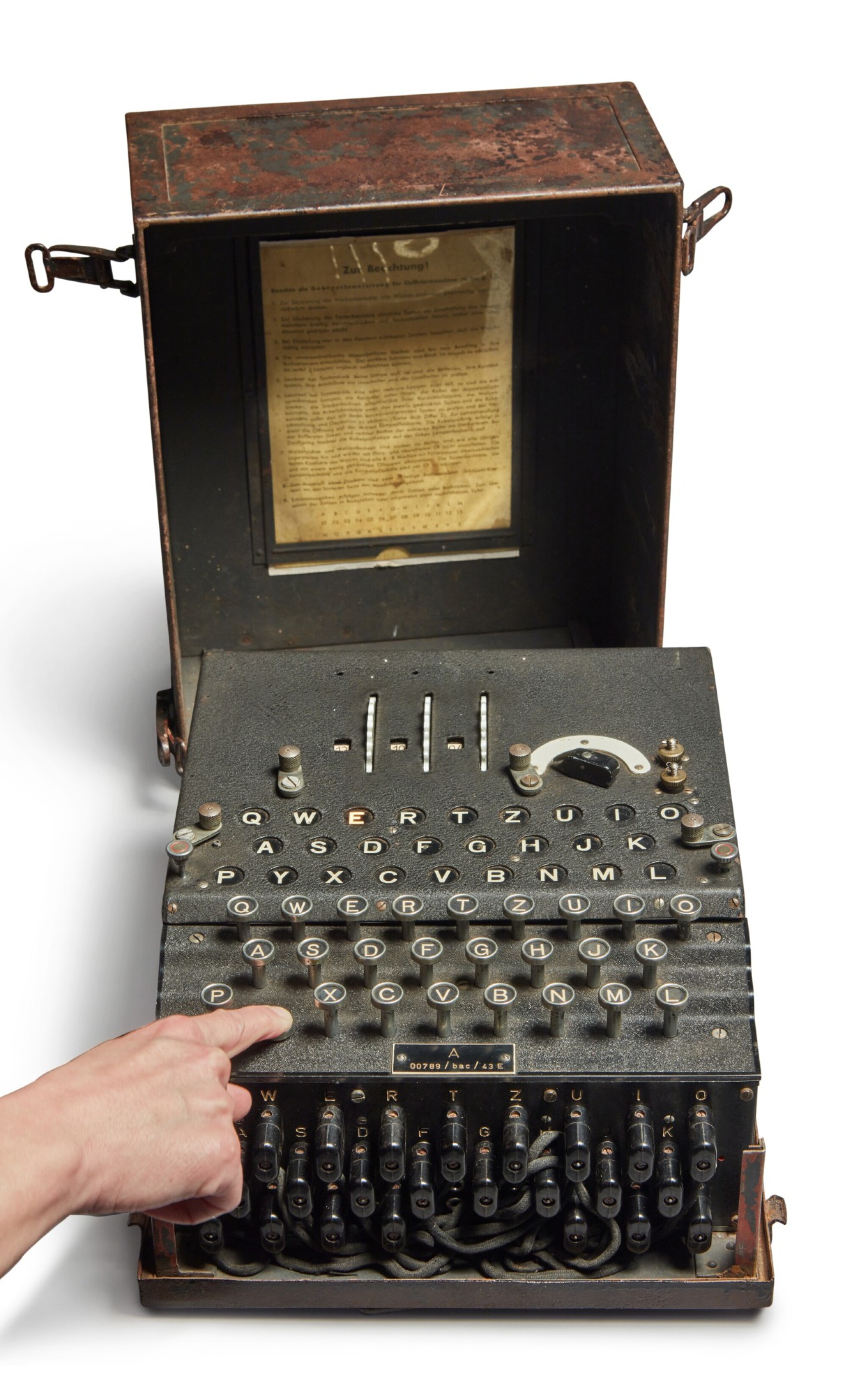 A Fully Operational Enigma I In Original Condition History Of Science Technology Including Fossils Minerals Meteorites 21 Sotheby S A Fully Operational Enigma I In Original Condition History Of Science Technology Including Fossils Minerals Meteorites 21 Sotheby S