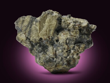 View full screen - View 1 of Lot 129. Tatahouine Meteorite — From The Asteroid Vesta And "Star Wars" .