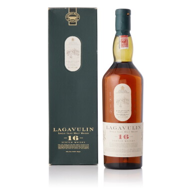 View full screen - View 1 of Lot 8072. Lagavulin 16 Year Old White Horse 43.0 abv NV (1 BT70).