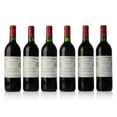 View full screen - View 1 of Lot 1028. Château Cheval Blanc 1990 (12 BT).