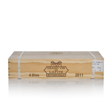 View full screen - View 1 of Lot 104. Château Lafite 2011 (6 BT).