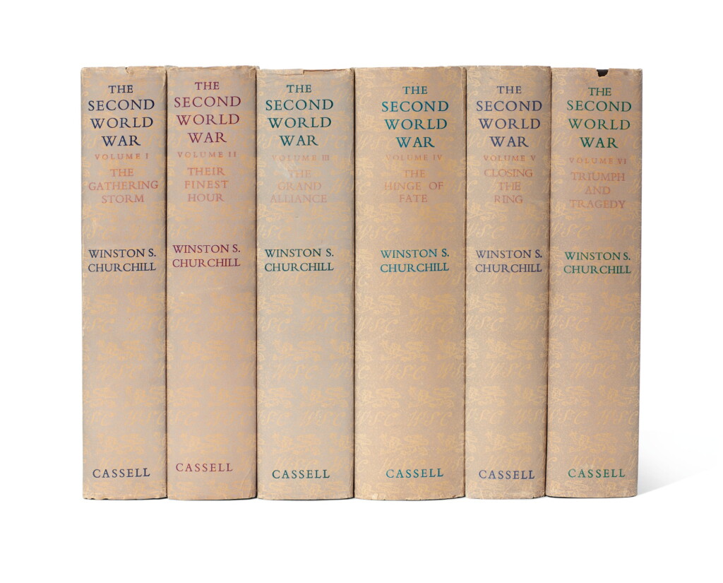 View full screen - View 1 of Lot 23. CHURCHILL | The Second World War Cassell, 1948- 1954, signed.