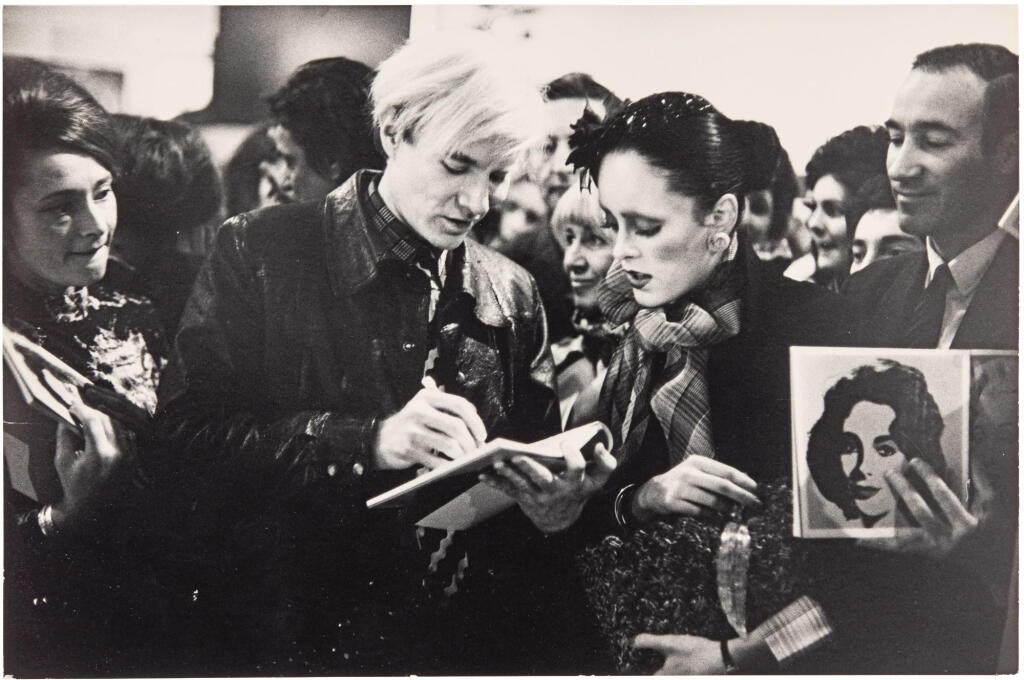 View full screen - View 1 of Lot 231. NEIL LIBBERT | ANDY WARHOL AT TATE GALLERY, 1971.
