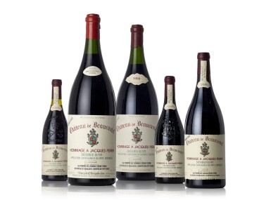 View full screen - View 1 of Lot 6166. Château de Beaucastel, Hommage à Jacques Perrin 1998 (1 JM30).