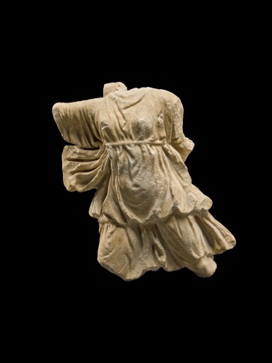 View full screen - View 1 of Lot 157. A Roman Marble Torso of Artemis, circa 2nd Century A.D..