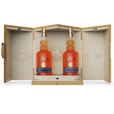 View full screen - View 1 of Lot 17. Old Pulteney 32 and 30 Year Old Twin Decanters (2 BT70).
