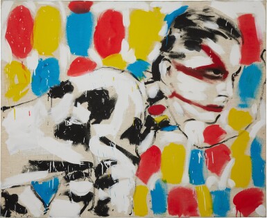 View full screen - View 1 of Lot 72. Dog I Dispersion/Leinwand.