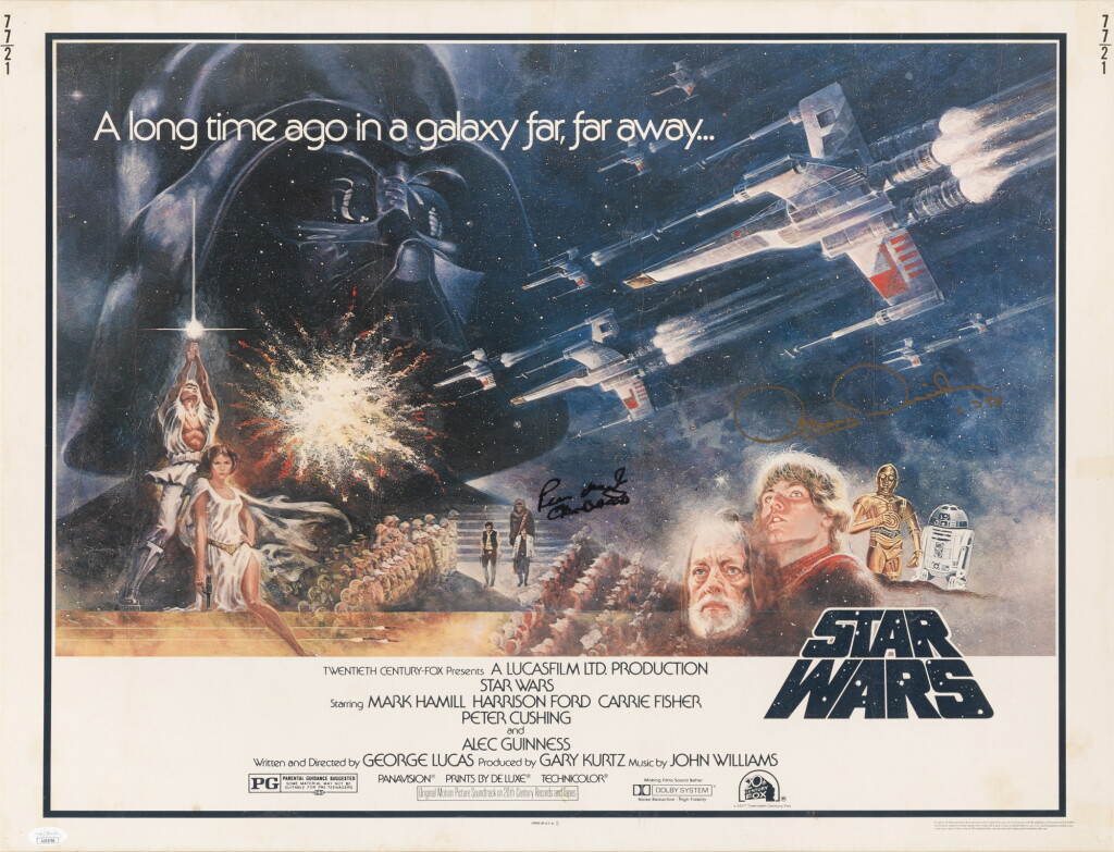 Voir en plein écran - Voir 1 du lot 184. Star Wars (1977).
