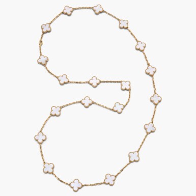 View full screen - View 1 of Lot 835. Mother-of-Pearl ‘Vintage Alhambra’ Sautoir.