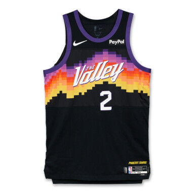 View full screen - View 1 of Lot 67. Nick Richards Phoenix Suns 2025-2026 Game Issued City Edition Jersey.