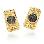 BULGARI | PAIR OF COIN EAR CLIPS