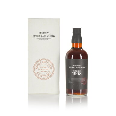 View full screen - View 1 of Lot 46. 山崎 Yamazaki Single Cask #CM70012 54.0 abv 1998 (1 BT 70cl).