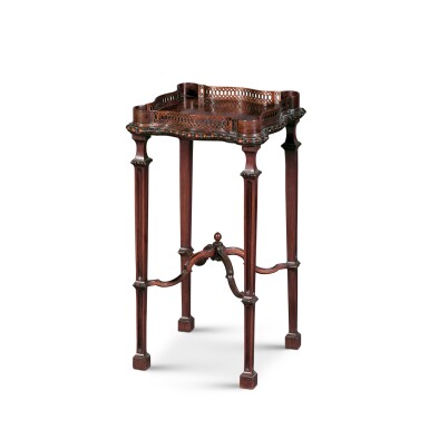 View full screen - View 1 of Lot 118. A George III mahogany urn stand, circa 1765.