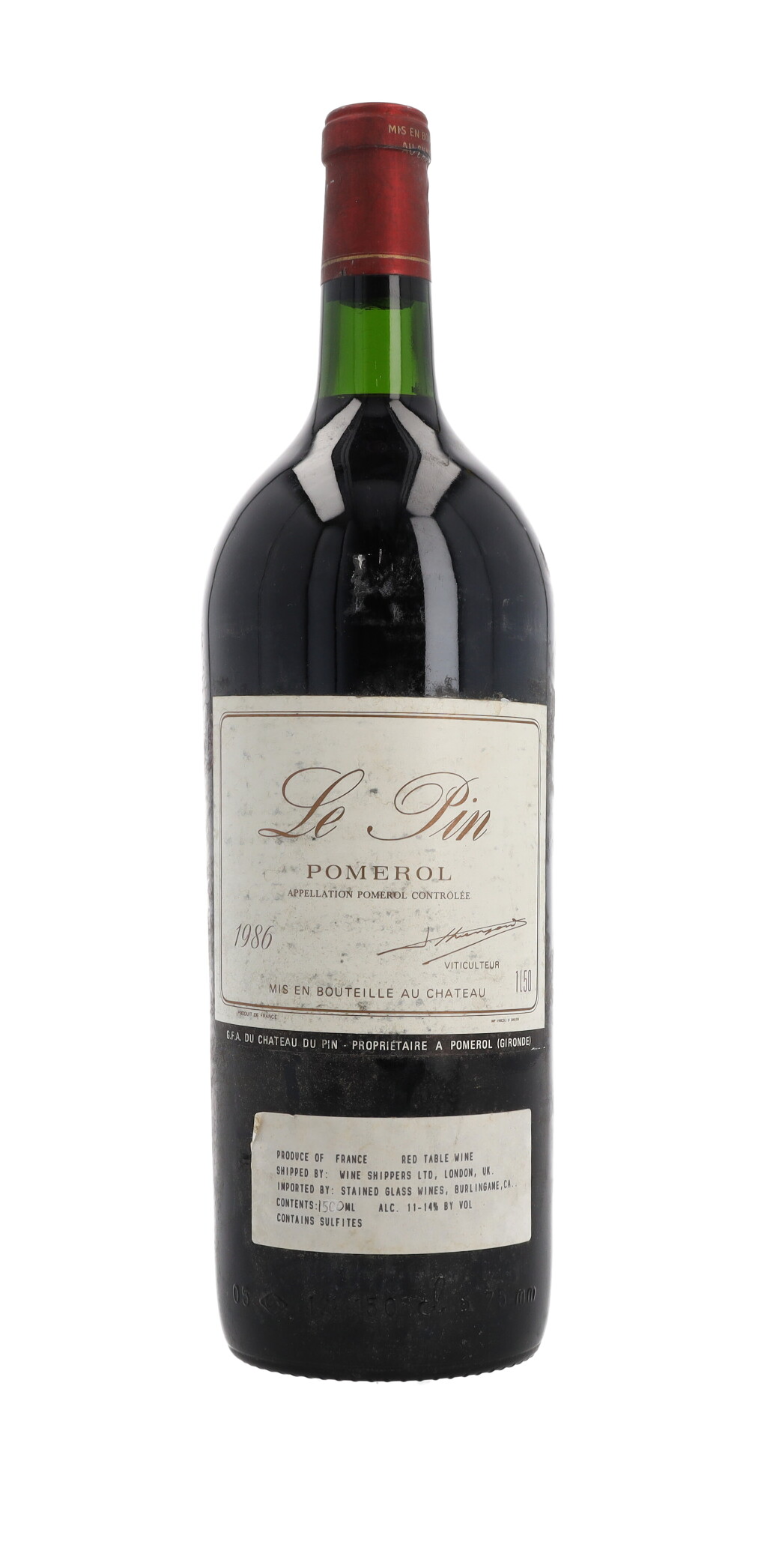 View full screen - View 1 of Lot 16. Le Pin 1986 (1 MAG).