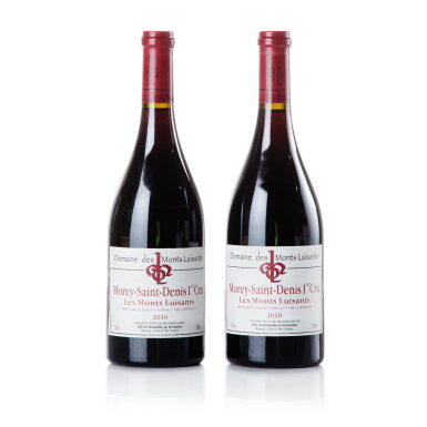 View full screen - View 1 of Lot 1480. Morey St. Denis, Monts Luisants Rouge 2010 Domaine des Monts Luisants (2 BT).