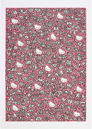 View full screen - View 1 of Lot 68. Pink Kitty | 粉紅吉蒂 .
