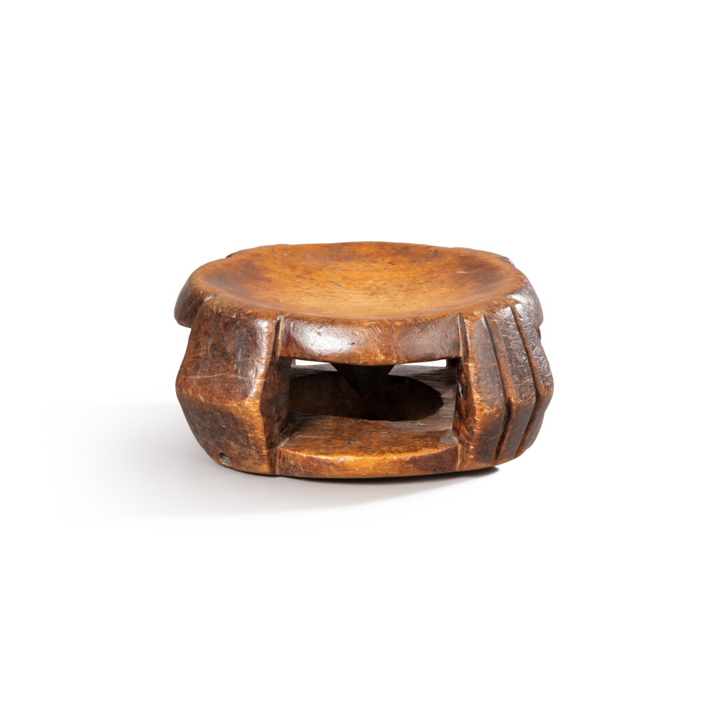 View full screen - View 1 of Lot 229. Kota Stool, Gabon | Tabouret, Kota, Gabon.