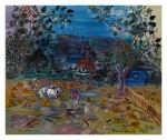 RAOUL DUFY | CHAMP DE BLÉ EN NORMANDIE