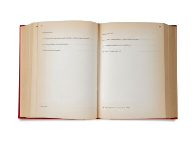 View full screen - View 1 of Lot 4. Classifying the thousand longest... 1977. Un des 300 exemplaires numérotés 151-450..