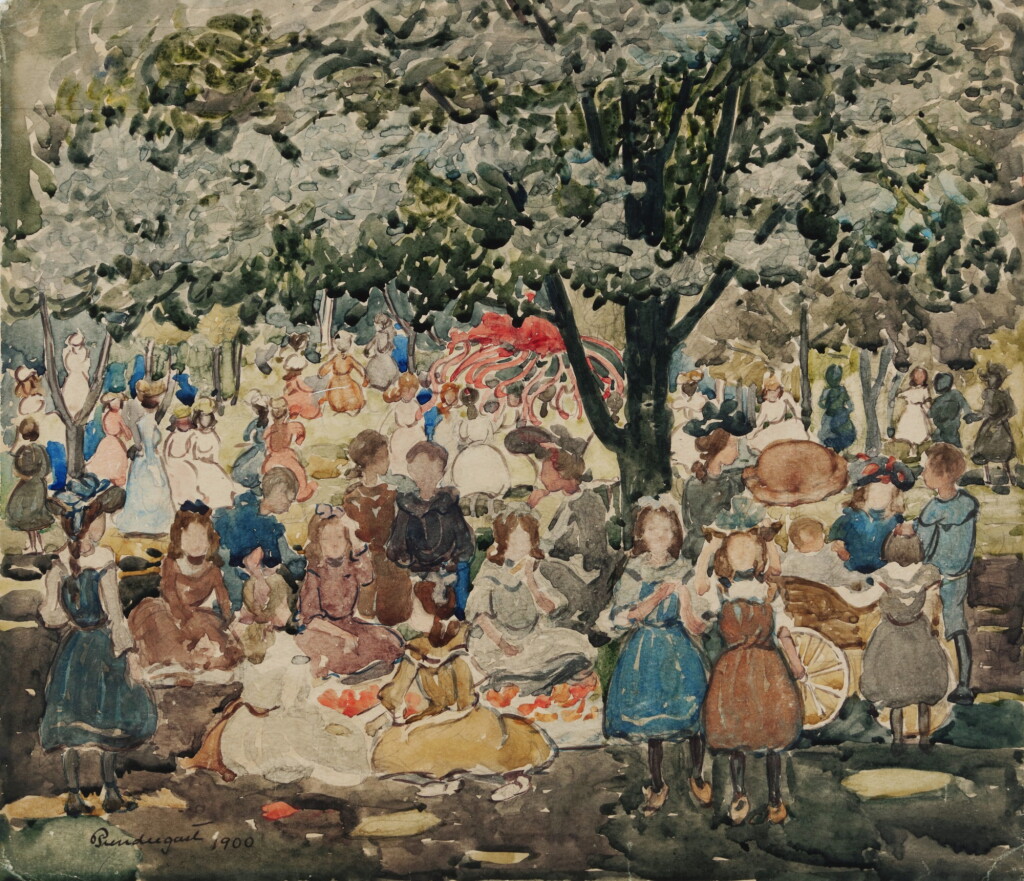 View full screen - View 1 of Lot 34. Holiday in the Park (May Day, Central Park).