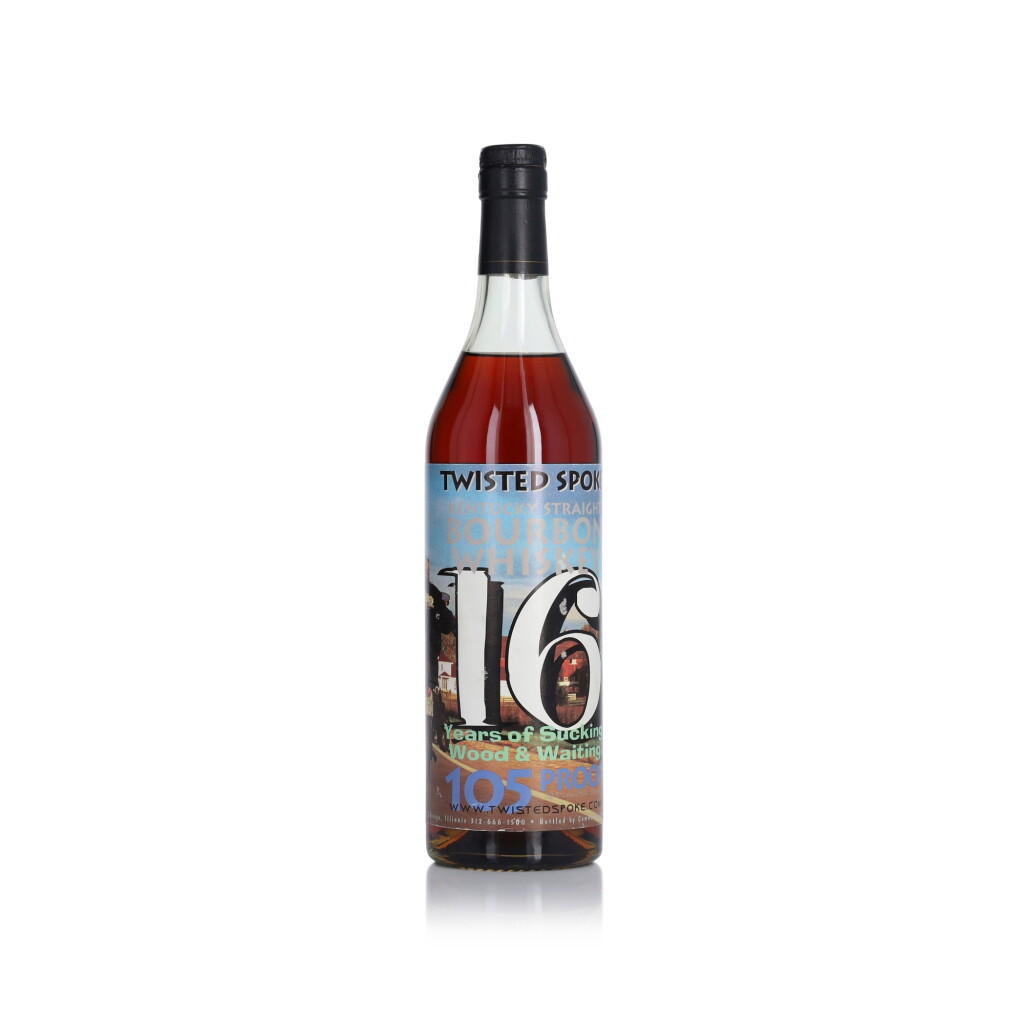 View full screen - View 1 of Lot 36. Twisted Spoke 16 Year Old 105 Proof NV (1 BT 75cl).