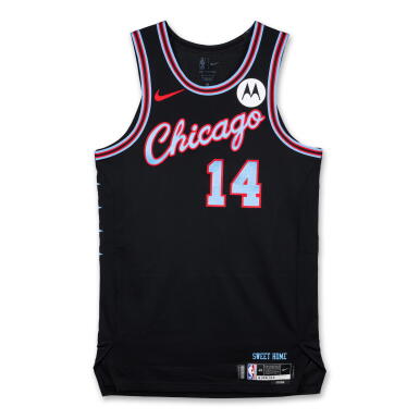 View full screen - View 1 of Lot 56. Matas Buzelis Chicago Bulls 2025-2026 Game Worn City Edition Jersey | Matched to 3 Games .