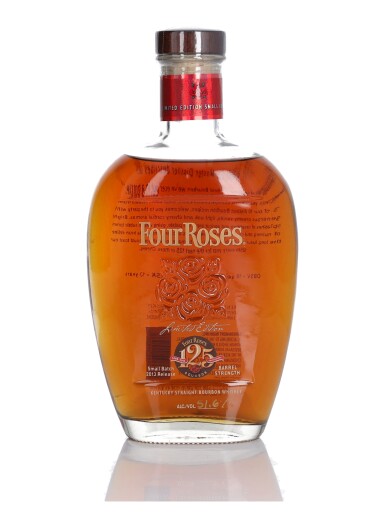 View full screen - View 1 of Lot 225. Four Roses 125th Anniversary 2013 Edition 51.6 abv NV (1 Bottle 75cl).