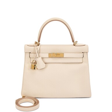 View full screen - View 1 of Lot 3008. Nata Togo Kelly 28 Retourné Gold Hardware, 2021.