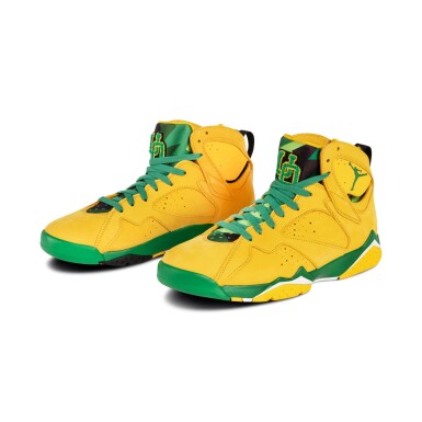 View full screen - View 1 of Lot 43. Nike Air Jordan VII Retro 'Oregon' | Size 12.