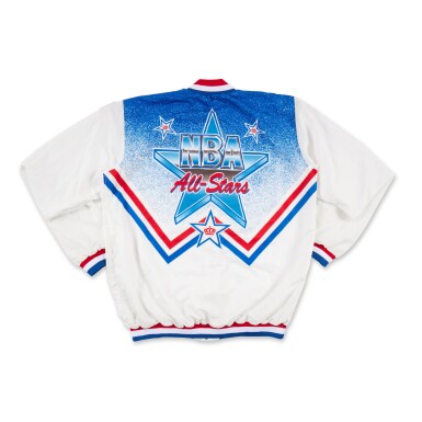 View full screen - View 1 of Lot 32. Isiah Thomas 1991 All Star Game Warm Up | Complete Set.