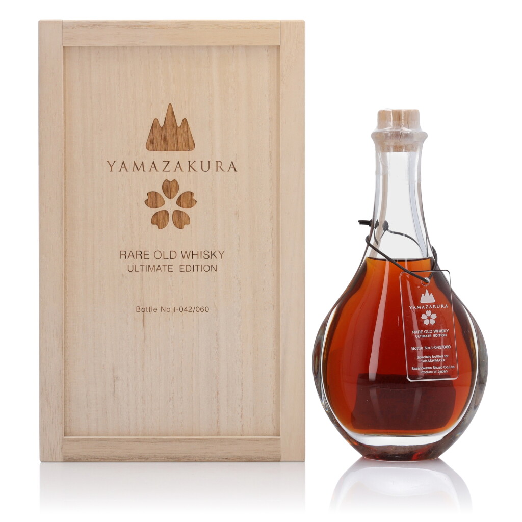 View full screen - View 1 of Lot 561. Yamazakura Rare Old Ultimate Edition 55.0 abv NV (1 Bottle 50cl).