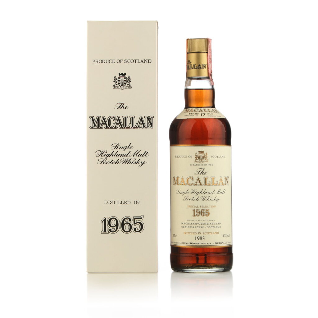 View full screen - View 1 of Lot 13. The Macallan Special Selection 17 Year Old 43.0 abv 1965 (1 BT 75cl).