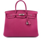 Tosca Togo Birkin 40 Palladium Hardware, 2011