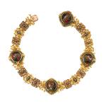 Collier émail et or