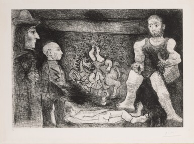 View full screen - View 1 of Lot 147. Picasso, son oeuvre, et son public (Bloch 1481; Baer 1496).