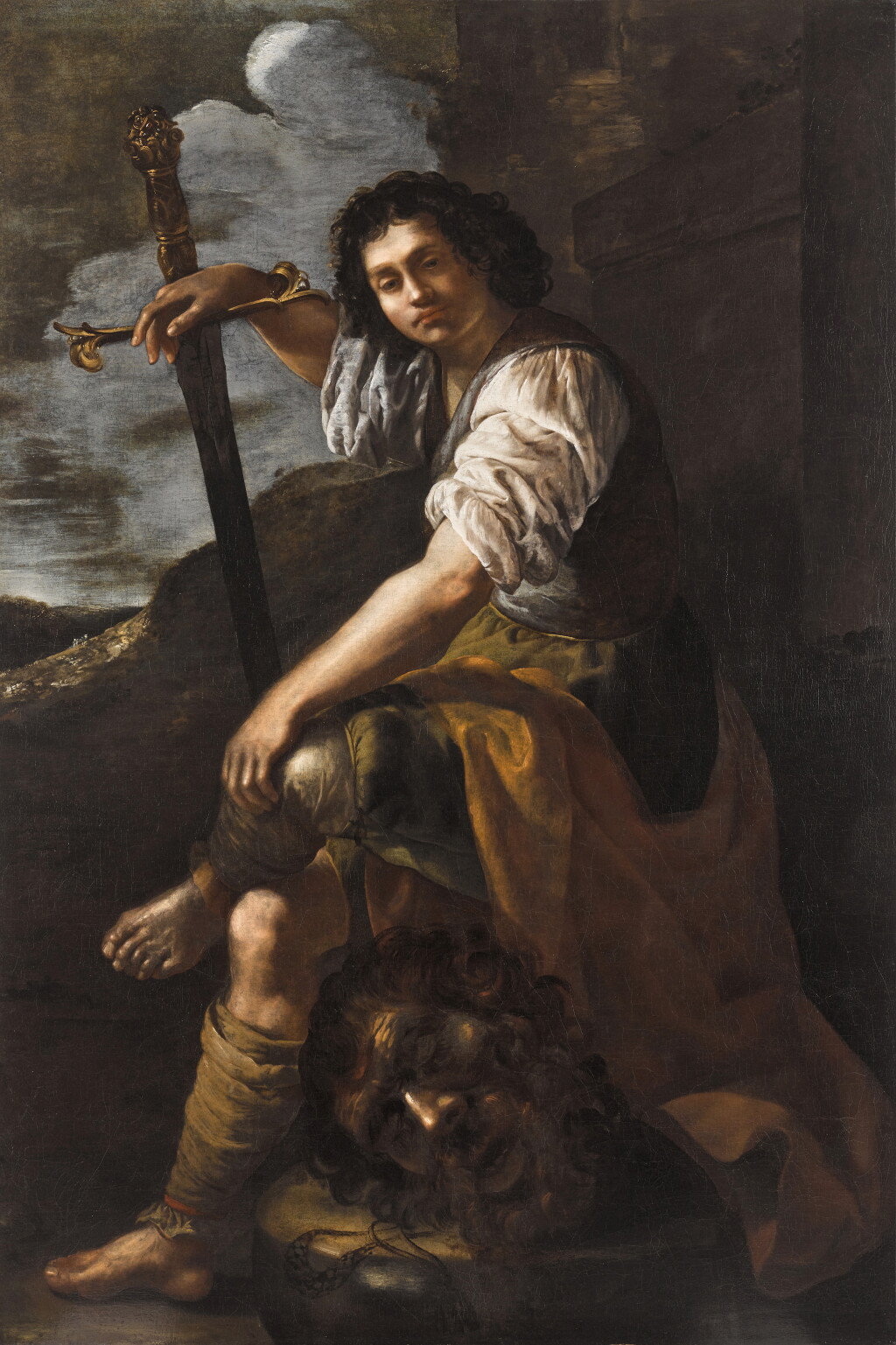 View full screen - View 1 of Lot 18. David with the head of Goliath.