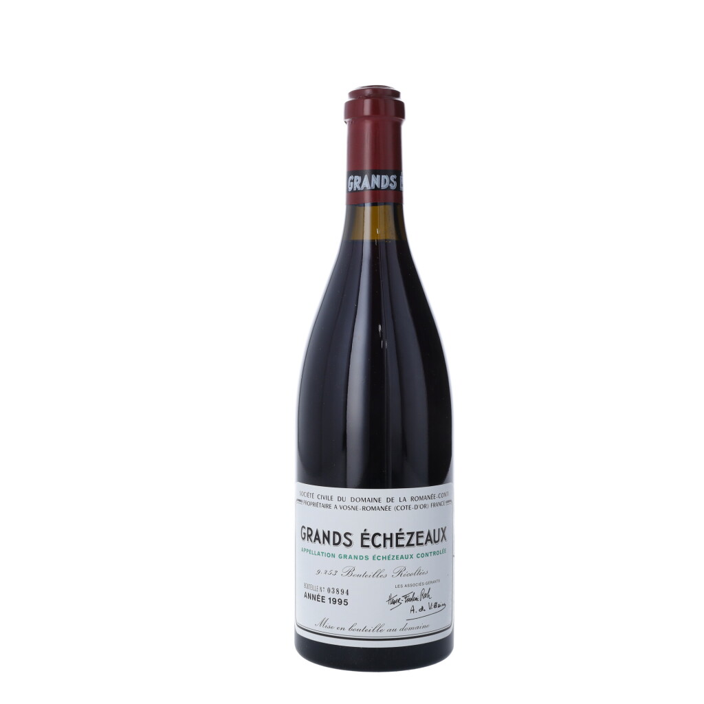 View full screen - View 1 of Lot 18. Grands Echézeaux 1995 Domaine de la Romanée-Conti (12 BT).