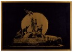BANKSY | GOLD FLAG