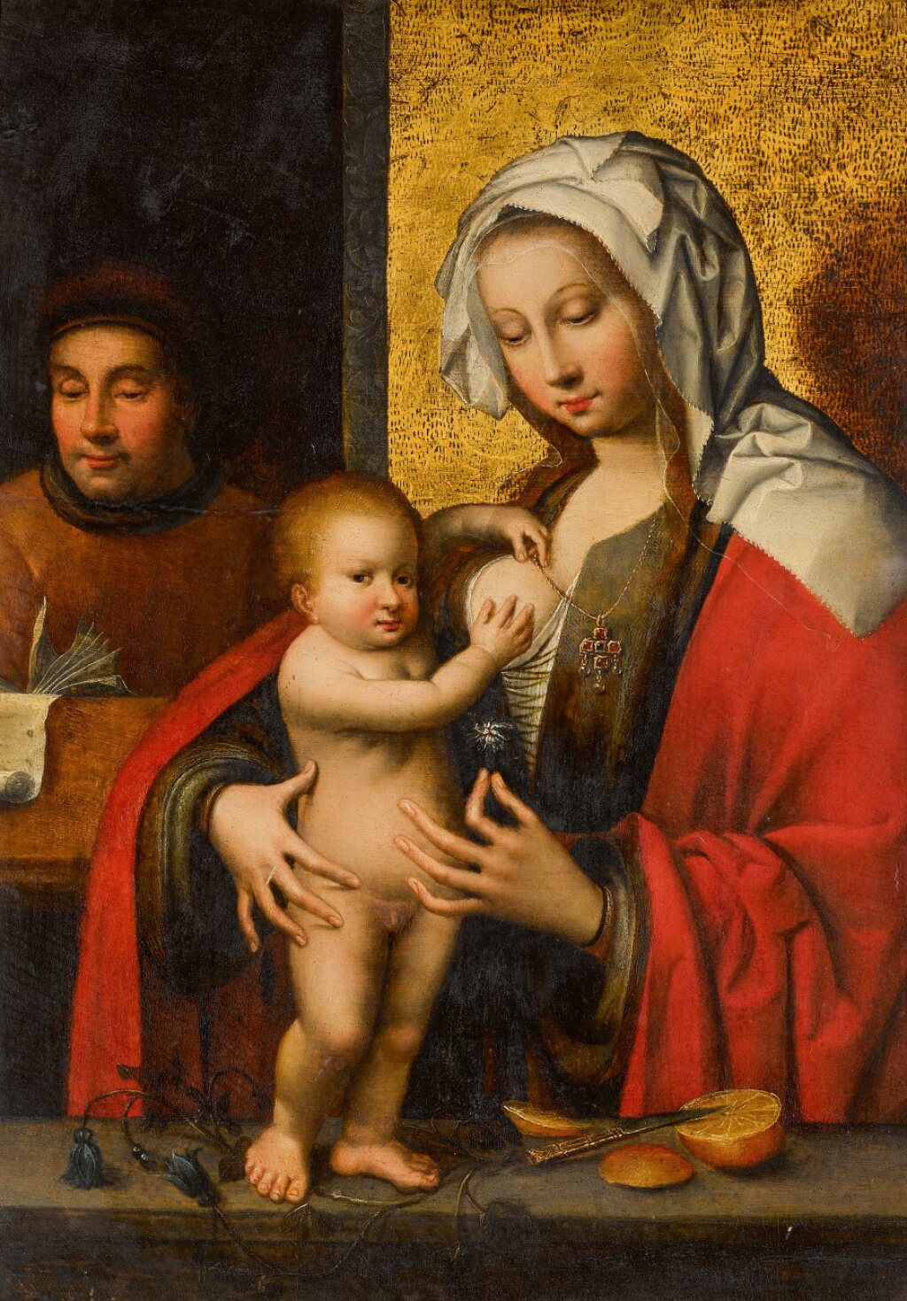 View full screen - View 1 of Lot 2. The Holy Family.
