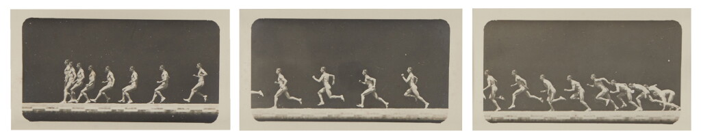 View full screen - View 1 of Lot 30. Man Running (triptych).
