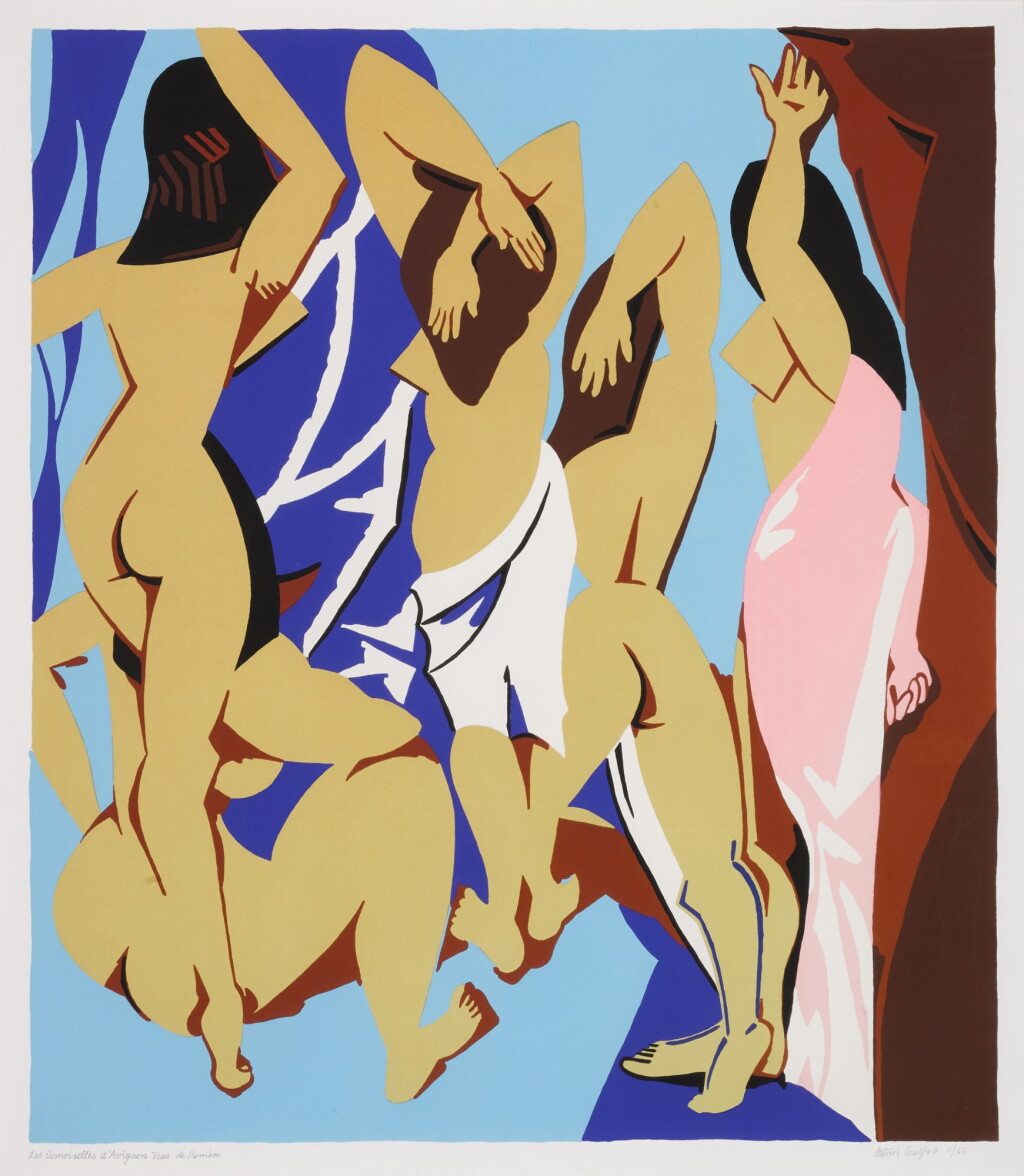 View full screen - View 1 of Lot 18. Les Desmoiselles D'Avignon Vues De Derrière (Cristea 90).