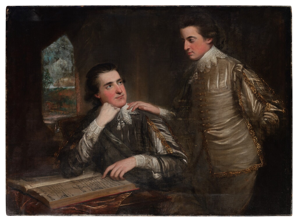 View full screen - View 1 of Lot 54. Portrait of George and Edward Finch-Hatton.