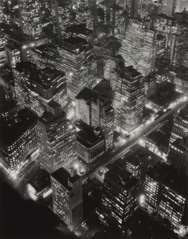 View full screen - View 1 of Lot 63. New York at Night.