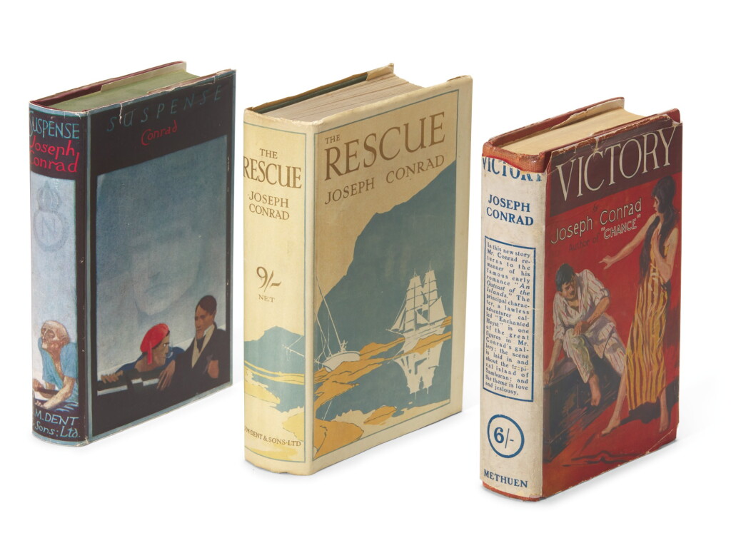 View full screen - View 1 of Lot 142. Conrad, three first editions, 1915-1925.