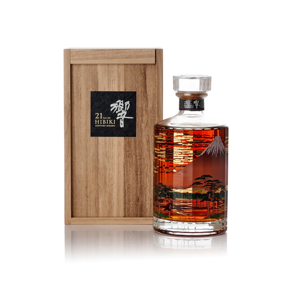 View full screen - View 1 of Lot 6056. 響 Hibiki 21 Year Old Mount Fuji Limited Edition 43.0 abv NV (1 BT70).