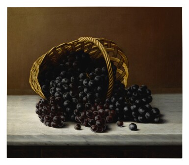 View full screen - View 1 of Lot 52. J. A. HENDRICK | STILL LIFE WITH GRAPES.