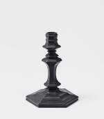 A Böttger Stoneware 'Eisenporzellan' Candlestick, Circa 1710-12