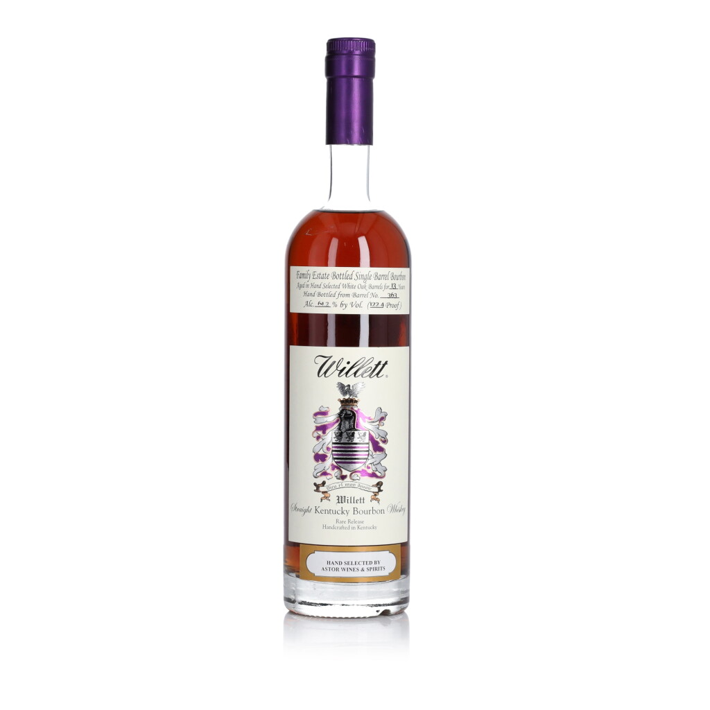 View full screen - View 1 of Lot 343. Willett Family Estate Single Barrel Bourbon 13 Year Old 122.4 Proof NV (1 BT 75cl).