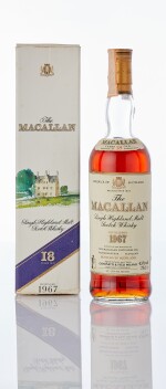 The Macallan 18 Year Old 43.0 abv 1967 (1 BT75)